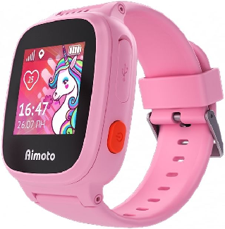 Смарт-часы детские Aimoto Единорог розовый