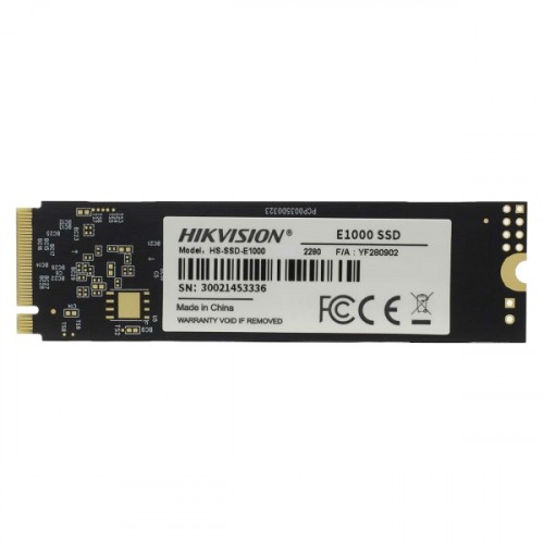 HDD SSD 512Gb Hikvision M.2 PCIe 3.0x4 NVMe (HS-SSD-E1000/512G)