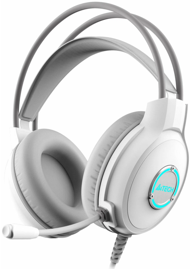 Наушники+микрофон A4tech FH300U-White