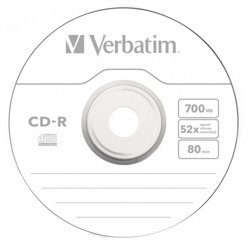 Диск CD-R Verbatim 700Мб