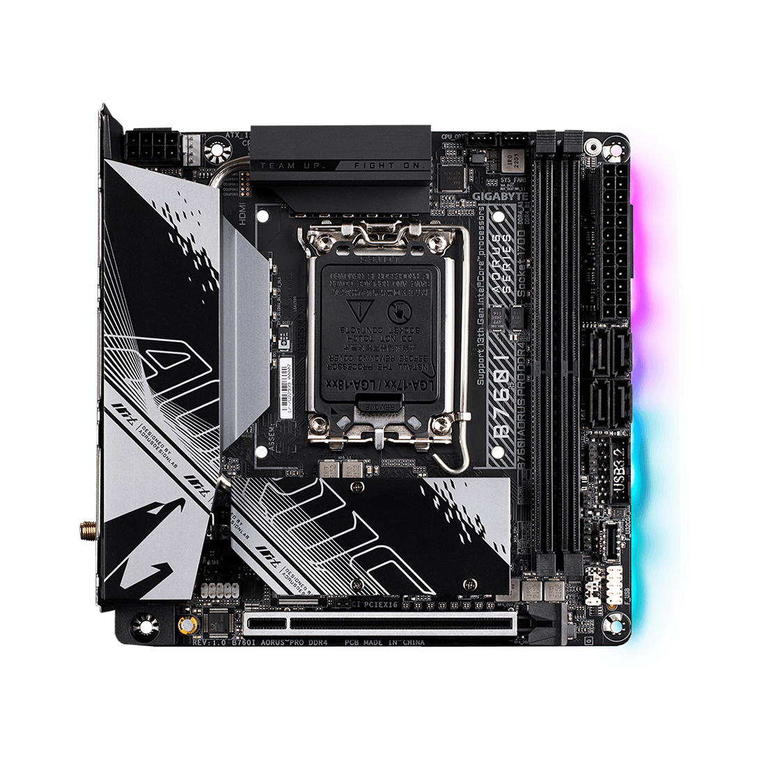 Материнская плата Gigabyte B760I AORUS PRO DDR4