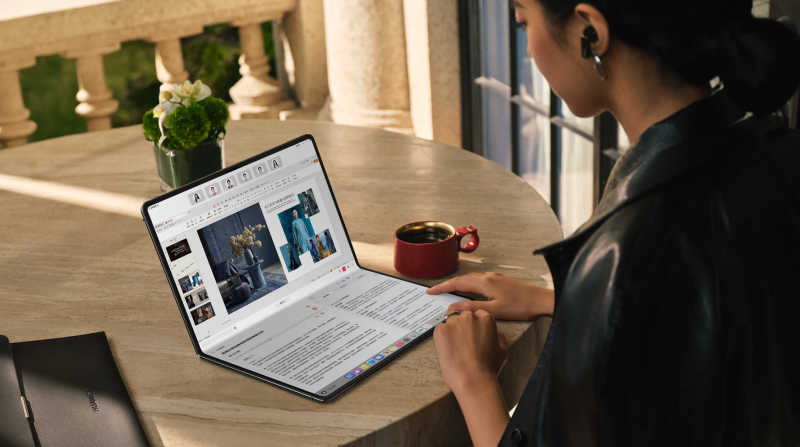 Конец эпохи обычных ноутбуков: Как 18-дюймовый складной Huawei MateBook Fold ломает правила!