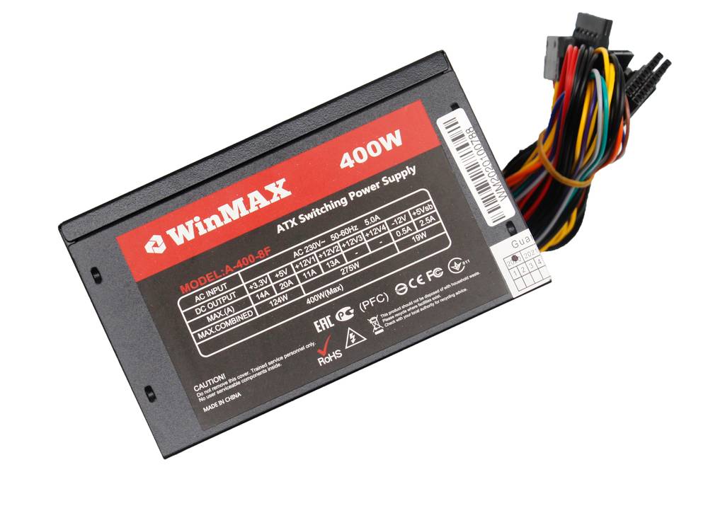 Блок питания  (400W) Winmax A-400-8F