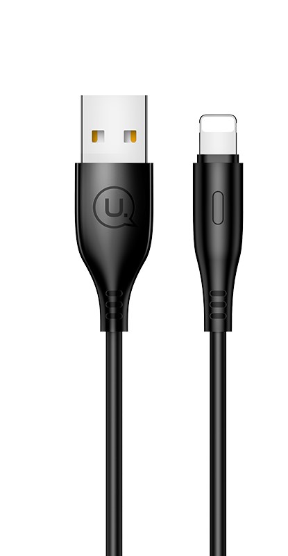 Кабель Lightning to USB SJ266USB01 (USAMS) black