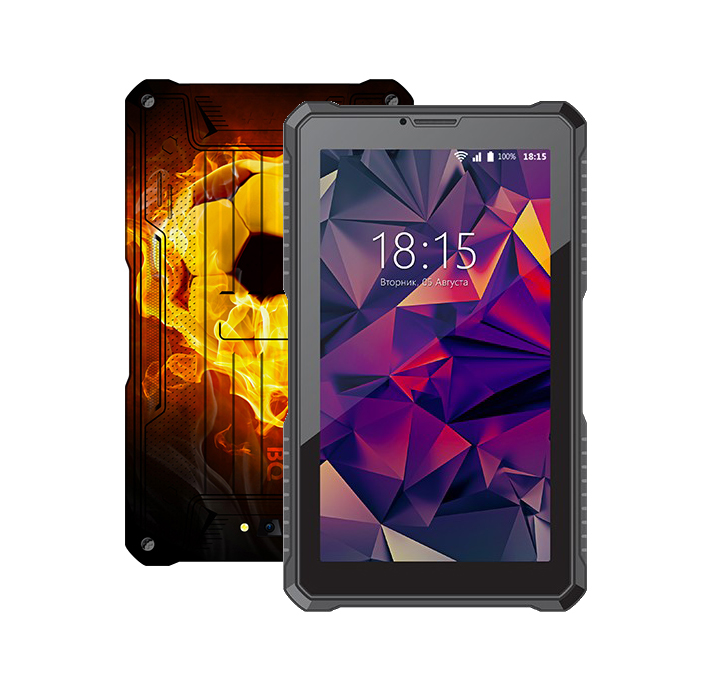 Планшетный компьютер BQ 7082G (3G) 7" print 14 СПЕЦ ЦЕНА