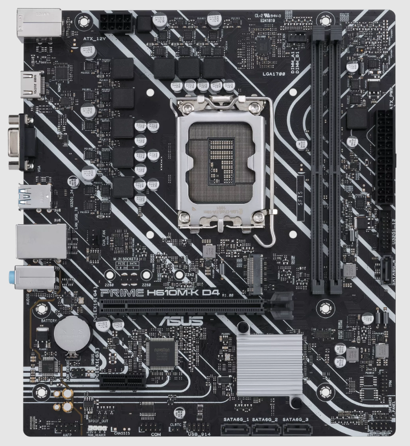 MB ASUS PRIME H610M-K D4 (s1700)