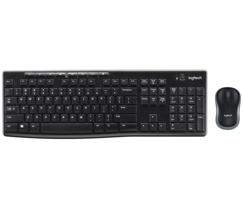 Клавиатура+мышь Logitech Wireless Desktop MK270 920-004518