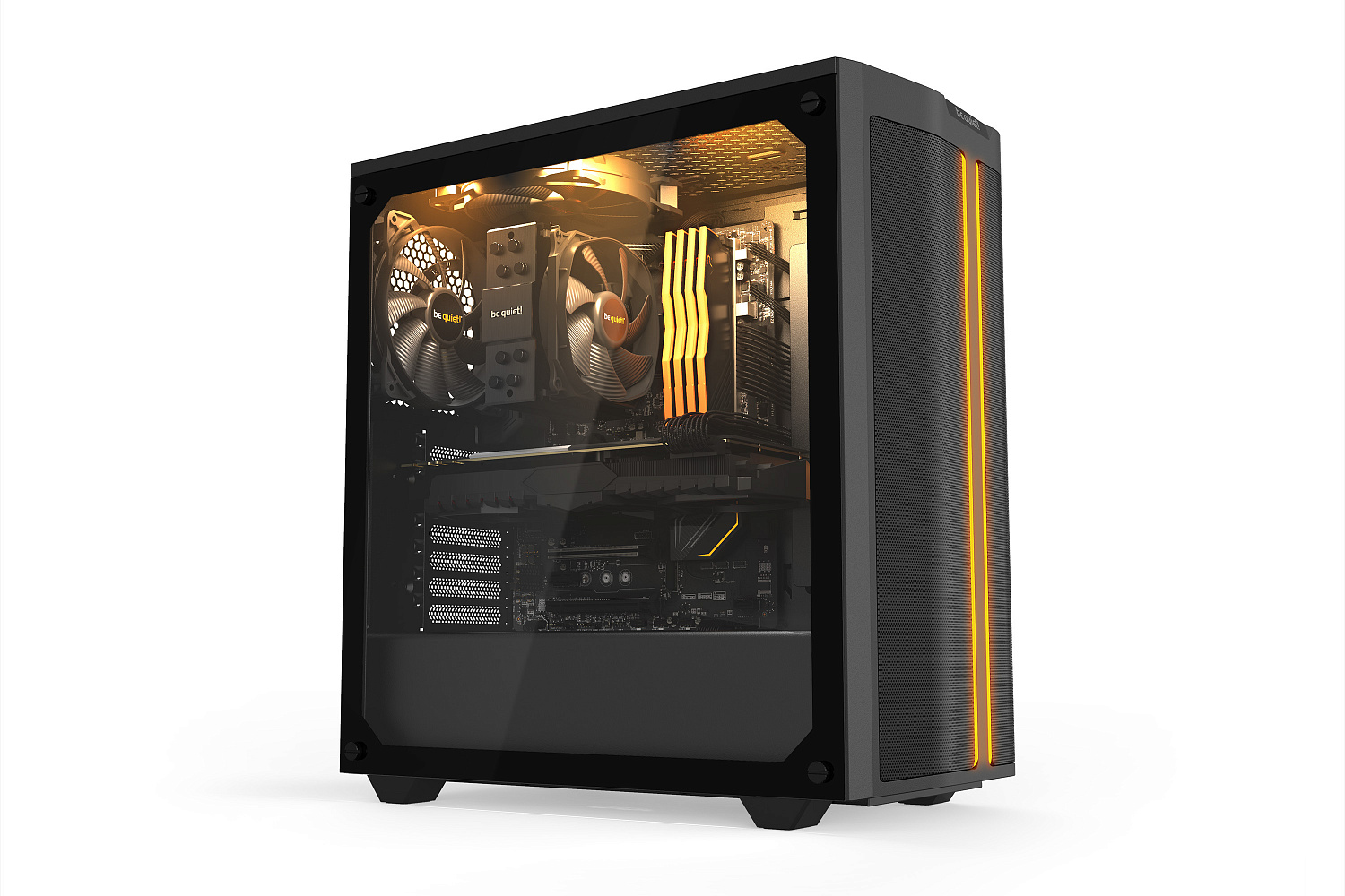 Корпус Midi Tower Be quiet! Pure Base 500DX Black