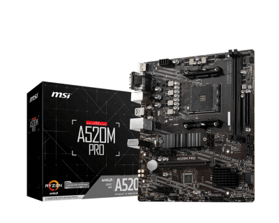 MB MSI A520M PRO (AM4) DDR4 фото