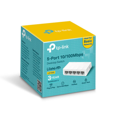 HUB (5TP) TP-Link TL-LS1005 10/100Mbit