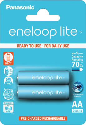 Аккумуляторная батарейка Panasonic eneloop AA 950 mAh СПЕЦ ЦЕНА