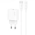 Зарядное устройство USAMS OYXLTZ02 30W + кабель Type-C to Lightning