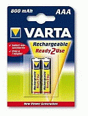 Аккумуляторная батарейка Varta AAA 800mA СПЕЦ ЦЕНА