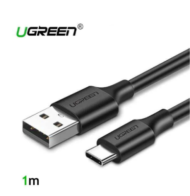 Кабель USB 2,0 - USB C 480Mbps, 3A, 18W 1m US287 60116 UGREEN 