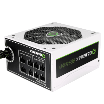 Блок питания P4 (800W) Gamemax GM-800 модульный 80PBronze White