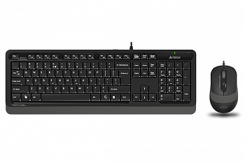 Клавиатура+мышь A4tech F1010-grey Fstyler USB