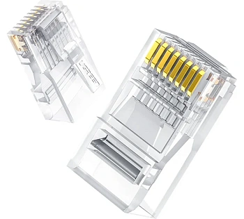 Коннектор RJ-45 (UTP) CAT 6, 10шт., NW120 (50961) UGREEN