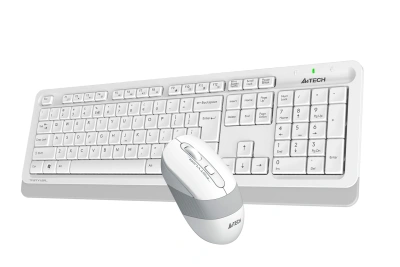 Клавиатура+мышь A4tech Fstyler FG1010S-White USB Wireless фото