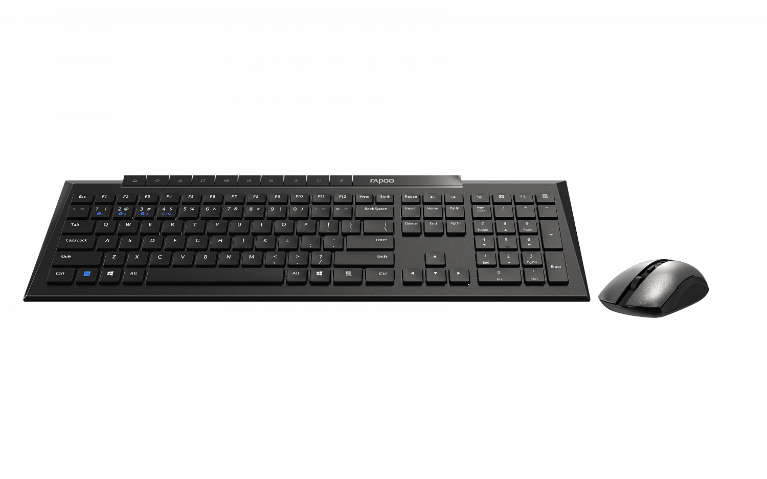 Клавиатура+мышь Rapoo 8210M Wireless (black)