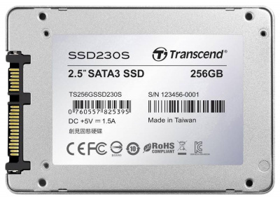 SSD 256GB Transcend 2.5" SATA III (TS256GSSD230S) СПЕЦ ЦЕНА
