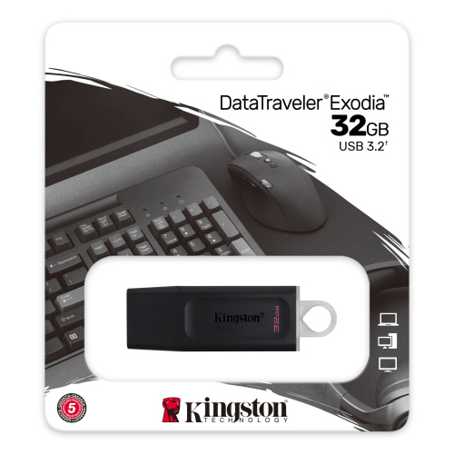 Flash DRIVE USB 32Gb DataTraveler Exodia (Kingston) USB 3.2