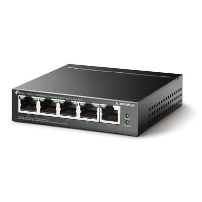 HUB (5TP) TP-Link  TL-SF1005LP 10/100Mbit (с 4 портами PoE)