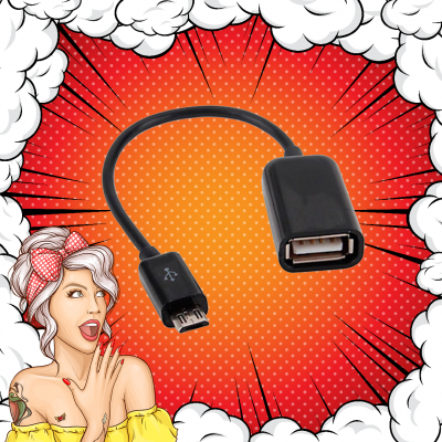 Переходник MICRO USB на USB Host OTG Xiaomi СПЕЦ ЦЕНА