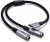 Кабель USB-C 3.5m - 2Audio(f) 3.5mm(сплиттер для наушников) AV144(30732) UGREEN 