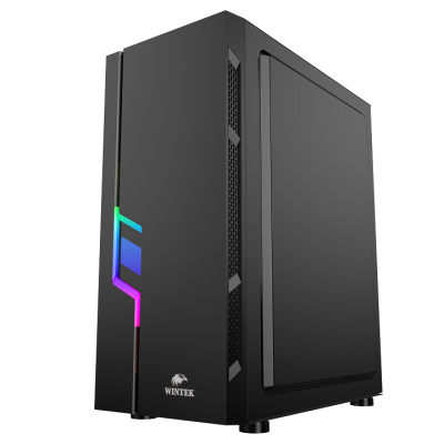 Корпус Midi Tower Wintek Light JX188-7-B TG 