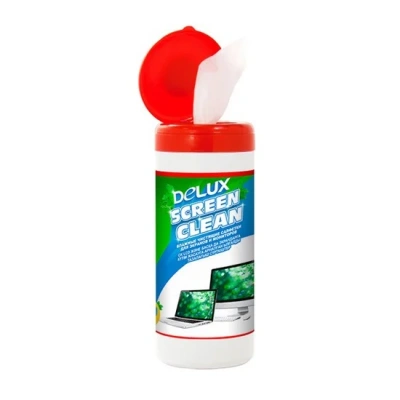 Чистящие салфетки для мониторов Delux Screen Clean (100шт.)