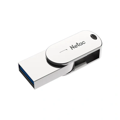 Flash DRIVE USB 64Gb U785 (Netac) USB 3.2 серебро
