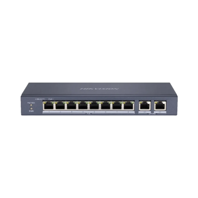 Коммутатор Hikvision DS-3E0310HP-E(C) PoE фото