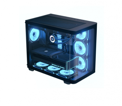 Корпус Midi Tower Aerocool P500C black