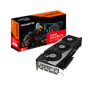 Видеокарта Gygabyte RX 7600 GAMING OC 8G (GV-R76GAMING OC-8GD)