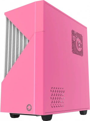 Корпус Midi Tower Gamemax Contac COC,Pink