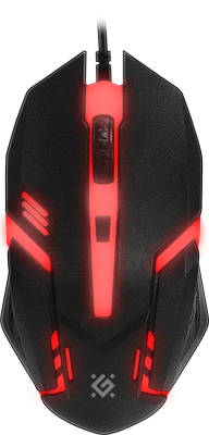 Клавиатура Defender Glion C-123, Black, USB + мышь