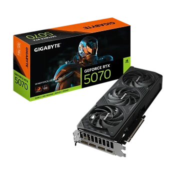 Видеокарта GeForce RTX5070 WINDFORCE SFF 12G (Gigabyte) (GV-N5070WF3OC-12GD)