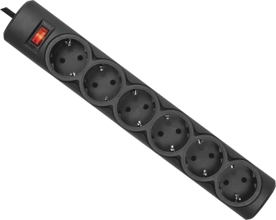 Сетевой фильтр Defender DFS-151 6 розеток 1.8 м
