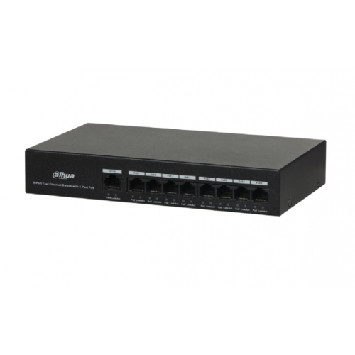 Коммутатор управляемый Dahua DH-PFS3009-8ET-65 8 портов 10/100Mb