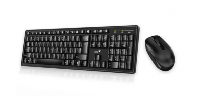 Клавиатура+мышь Genius KM-8200 Wireless (black)