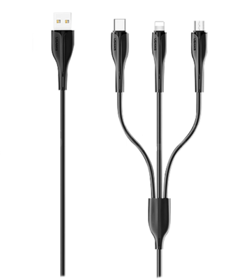 Кабель 3in1 USAMS SJ374USB01 1m