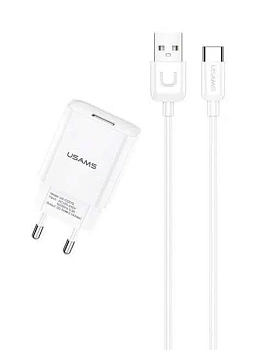Зарядное устройство сетевое универсальное 20W Fast Charger  CC226TC01 USAMS белый