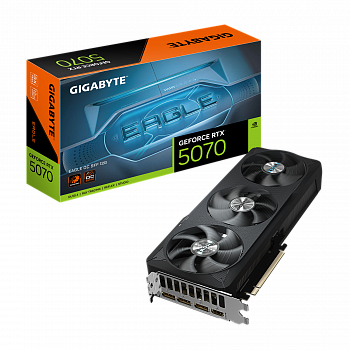 Видеокарта GeForce RTX5070 EAGLE OC SFF 12G (Gigabyte) (GV-N5070EAGLE OC-12GD)
