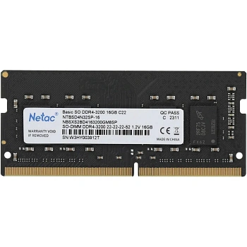 DIMM 16Gb DDR4 3200MHz (for NB) Netac