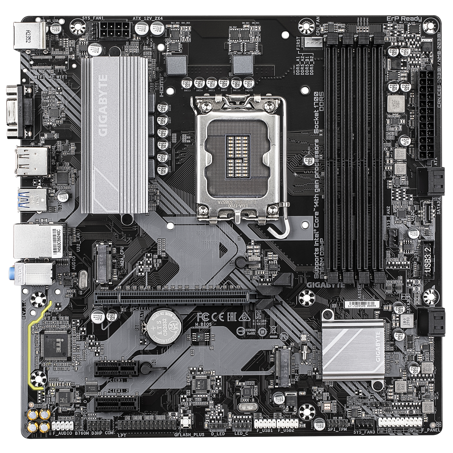 MB Gigabyte B760M D3HP DDR5 (s1700)