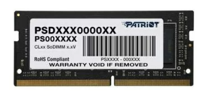 DIMM 32Gb DDR4 3200MHz (for NB) Patriot