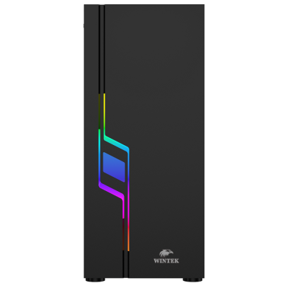 Корпус Midi Tower Wintek Light JX188-7-B TG 