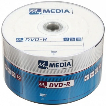 Диск DVD-R 4,7Gb MyMedia (Printable)