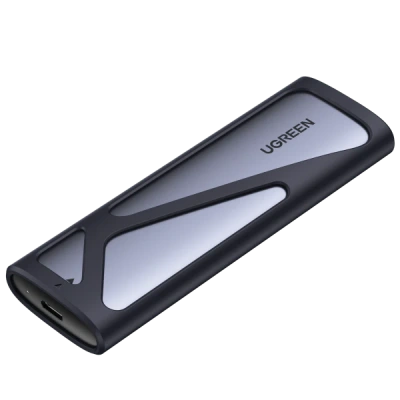 Корпус для установки M.2 SSD накопителя SATA M+B key/NVME M-Key (USB 3.1 Gen 2) CM400 (90264) UGREEN