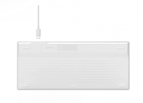 Клавиатура A4Tech Fstyler FX61 White (Blue Backlit)-LED (USB)